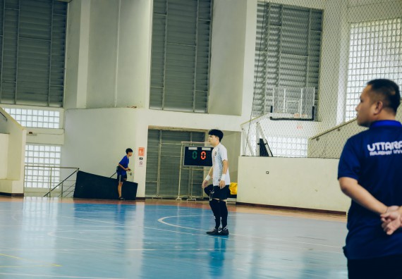 ภาพกิจกรรม  คณะวิทยาศาสตร์และเทคโนโลยี มหาวิทยาลัยราชภัฏกำแพงเพชร เจ้าภาพการแข่งขันกีฬามหาวิทยาลัยแห่งประเทศไทย ครั้งที่ 50 รอบคัดเลือก เขตภาคเหนือ ประเภทกีฬาฟุตซอล