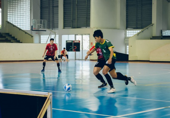 ภาพกิจกรรม  คณะวิทยาศาสตร์และเทคโนโลยี มหาวิทยาลัยราชภัฏกำแพงเพชร เจ้าภาพการแข่งขันกีฬามหาวิทยาลัยแห่งประเทศไทย ครั้งที่ 50 รอบคัดเลือก เขตภาคเหนือ ประเภทกีฬาฟุตซอล