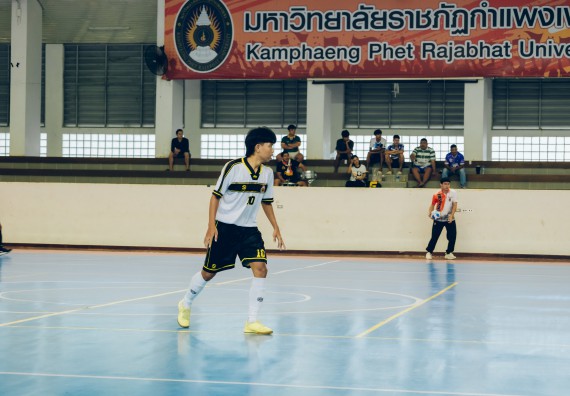 ภาพกิจกรรม  คณะวิทยาศาสตร์และเทคโนโลยี มหาวิทยาลัยราชภัฏกำแพงเพชร เจ้าภาพการแข่งขันกีฬามหาวิทยาลัยแห่งประเทศไทย ครั้งที่ 50 รอบคัดเลือก เขตภาคเหนือ ประเภทกีฬาฟุตซอล