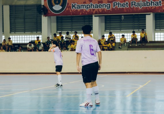 ภาพกิจกรรม  คณะวิทยาศาสตร์และเทคโนโลยี มหาวิทยาลัยราชภัฏกำแพงเพชร เจ้าภาพการแข่งขันกีฬามหาวิทยาลัยแห่งประเทศไทย ครั้งที่ 50 รอบคัดเลือก เขตภาคเหนือ ประเภทกีฬาฟุตซอล