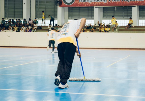 ภาพกิจกรรม  คณะวิทยาศาสตร์และเทคโนโลยี มหาวิทยาลัยราชภัฏกำแพงเพชร เจ้าภาพการแข่งขันกีฬามหาวิทยาลัยแห่งประเทศไทย ครั้งที่ 50 รอบคัดเลือก เขตภาคเหนือ ประเภทกีฬาฟุตซอล
