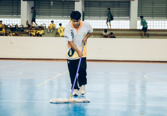 ภาพกิจกรรม  คณะวิทยาศาสตร์และเทคโนโลยี มหาวิทยาลัยราชภัฏกำแพงเพชร เจ้าภาพการแข่งขันกีฬามหาวิทยาลัยแห่งประเทศไทย ครั้งที่ 50 รอบคัดเลือก เขตภาคเหนือ ประเภทกีฬาฟุตซอล