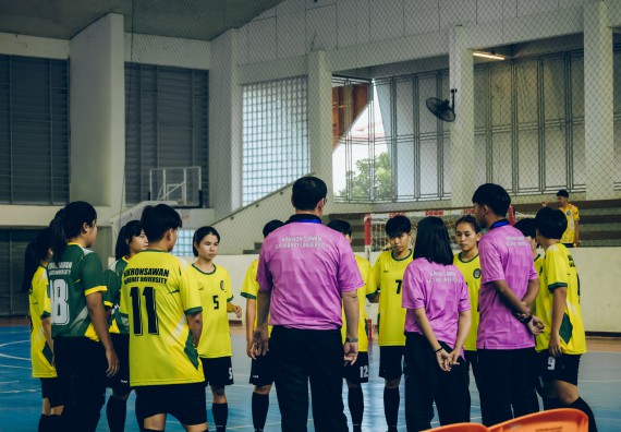 ภาพกิจกรรม  คณะวิทยาศาสตร์และเทคโนโลยี มหาวิทยาลัยราชภัฏกำแพงเพชร เจ้าภาพการแข่งขันกีฬามหาวิทยาลัยแห่งประเทศไทย ครั้งที่ 50 รอบคัดเลือก เขตภาคเหนือ ประเภทกีฬาฟุตซอล
