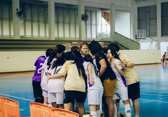 ภาพกิจกรรม  คณะวิทยาศาสตร์และเทคโนโลยี มหาวิทยาลัยราชภัฏกำแพงเพชร เจ้าภาพการแข่งขันกีฬามหาวิทยาลัยแห่งประเทศไทย ครั้งที่ 50 รอบคัดเลือก เขตภาคเหนือ ประเภทกีฬาฟุตซอล