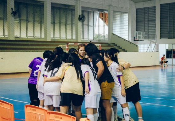 ภาพกิจกรรม  คณะวิทยาศาสตร์และเทคโนโลยี มหาวิทยาลัยราชภัฏกำแพงเพชร เจ้าภาพการแข่งขันกีฬามหาวิทยาลัยแห่งประเทศไทย ครั้งที่ 50 รอบคัดเลือก เขตภาคเหนือ ประเภทกีฬาฟุตซอล