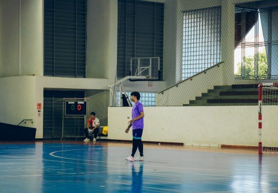 ภาพกิจกรรม  คณะวิทยาศาสตร์และเทคโนโลยี มหาวิทยาลัยราชภัฏกำแพงเพชร เจ้าภาพการแข่งขันกีฬามหาวิทยาลัยแห่งประเทศไทย ครั้งที่ 50 รอบคัดเลือก เขตภาคเหนือ ประเภทกีฬาฟุตซอล