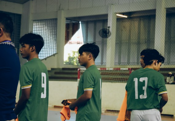 ภาพกิจกรรม  คณะวิทยาศาสตร์และเทคโนโลยี มหาวิทยาลัยราชภัฏกำแพงเพชร เจ้าภาพการแข่งขันกีฬามหาวิทยาลัยแห่งประเทศไทย ครั้งที่ 50 รอบคัดเลือก เขตภาคเหนือ ประเภทกีฬาฟุตซอล