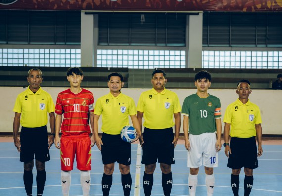 ภาพกิจกรรม  คณะวิทยาศาสตร์และเทคโนโลยี มหาวิทยาลัยราชภัฏกำแพงเพชร เจ้าภาพการแข่งขันกีฬามหาวิทยาลัยแห่งประเทศไทย ครั้งที่ 50 รอบคัดเลือก เขตภาคเหนือ ประเภทกีฬาฟุตซอล