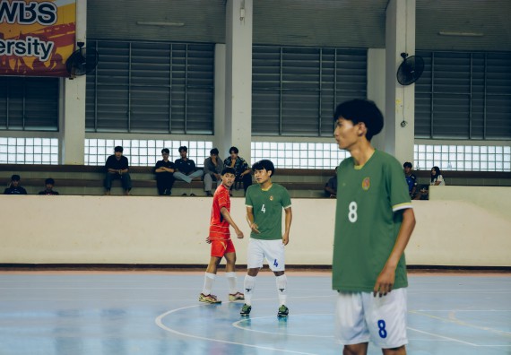 ภาพกิจกรรม  คณะวิทยาศาสตร์และเทคโนโลยี มหาวิทยาลัยราชภัฏกำแพงเพชร เจ้าภาพการแข่งขันกีฬามหาวิทยาลัยแห่งประเทศไทย ครั้งที่ 50 รอบคัดเลือก เขตภาคเหนือ ประเภทกีฬาฟุตซอล
