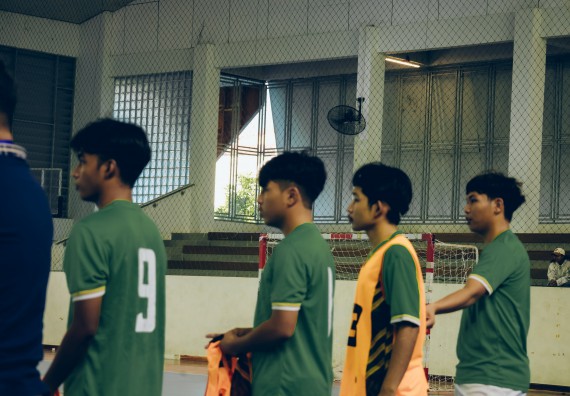 ภาพกิจกรรม  คณะวิทยาศาสตร์และเทคโนโลยี มหาวิทยาลัยราชภัฏกำแพงเพชร เจ้าภาพการแข่งขันกีฬามหาวิทยาลัยแห่งประเทศไทย ครั้งที่ 50 รอบคัดเลือก เขตภาคเหนือ ประเภทกีฬาฟุตซอล