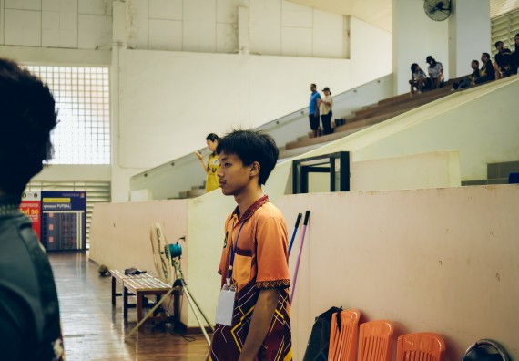 ภาพกิจกรรม  คณะวิทยาศาสตร์และเทคโนโลยี มหาวิทยาลัยราชภัฏกำแพงเพชร เจ้าภาพการแข่งขันกีฬามหาวิทยาลัยแห่งประเทศไทย ครั้งที่ 50 รอบคัดเลือก เขตภาคเหนือ ประเภทกีฬาฟุตซอล