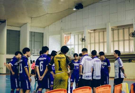 ภาพกิจกรรม  คณะวิทยาศาสตร์และเทคโนโลยี มหาวิทยาลัยราชภัฏกำแพงเพชร เจ้าภาพการแข่งขันกีฬามหาวิทยาลัยแห่งประเทศไทย ครั้งที่ 50 รอบคัดเลือก เขตภาคเหนือ ประเภทกีฬาฟุตซอล