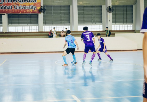 ภาพกิจกรรม  คณะวิทยาศาสตร์และเทคโนโลยี มหาวิทยาลัยราชภัฏกำแพงเพชร เจ้าภาพการแข่งขันกีฬามหาวิทยาลัยแห่งประเทศไทย ครั้งที่ 50 รอบคัดเลือก เขตภาคเหนือ ประเภทกีฬาฟุตซอล