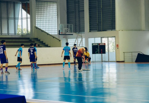 ภาพกิจกรรม  คณะวิทยาศาสตร์และเทคโนโลยี มหาวิทยาลัยราชภัฏกำแพงเพชร เจ้าภาพการแข่งขันกีฬามหาวิทยาลัยแห่งประเทศไทย ครั้งที่ 50 รอบคัดเลือก เขตภาคเหนือ ประเภทกีฬาฟุตซอล