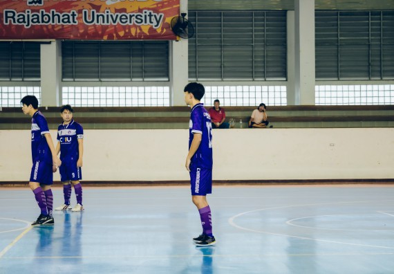 ภาพกิจกรรม  คณะวิทยาศาสตร์และเทคโนโลยี มหาวิทยาลัยราชภัฏกำแพงเพชร เจ้าภาพการแข่งขันกีฬามหาวิทยาลัยแห่งประเทศไทย ครั้งที่ 50 รอบคัดเลือก เขตภาคเหนือ ประเภทกีฬาฟุตซอล