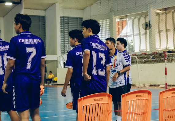 ภาพกิจกรรม  คณะวิทยาศาสตร์และเทคโนโลยี มหาวิทยาลัยราชภัฏกำแพงเพชร เจ้าภาพการแข่งขันกีฬามหาวิทยาลัยแห่งประเทศไทย ครั้งที่ 50 รอบคัดเลือก เขตภาคเหนือ ประเภทกีฬาฟุตซอล