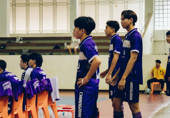 ภาพกิจกรรม  คณะวิทยาศาสตร์และเทคโนโลยี มหาวิทยาลัยราชภัฏกำแพงเพชร เจ้าภาพการแข่งขันกีฬามหาวิทยาลัยแห่งประเทศไทย ครั้งที่ 50 รอบคัดเลือก เขตภาคเหนือ ประเภทกีฬาฟุตซอล