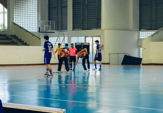 ภาพกิจกรรม  คณะวิทยาศาสตร์และเทคโนโลยี มหาวิทยาลัยราชภัฏกำแพงเพชร เจ้าภาพการแข่งขันกีฬามหาวิทยาลัยแห่งประเทศไทย ครั้งที่ 50 รอบคัดเลือก เขตภาคเหนือ ประเภทกีฬาฟุตซอล