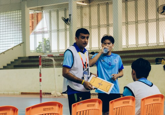 ภาพกิจกรรม  คณะวิทยาศาสตร์และเทคโนโลยี มหาวิทยาลัยราชภัฏกำแพงเพชร เจ้าภาพการแข่งขันกีฬามหาวิทยาลัยแห่งประเทศไทย ครั้งที่ 50 รอบคัดเลือก เขตภาคเหนือ ประเภทกีฬาฟุตซอล