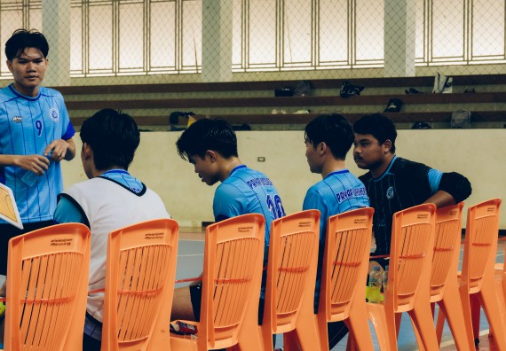 ภาพกิจกรรม  คณะวิทยาศาสตร์และเทคโนโลยี มหาวิทยาลัยราชภัฏกำแพงเพชร เจ้าภาพการแข่งขันกีฬามหาวิทยาลัยแห่งประเทศไทย ครั้งที่ 50 รอบคัดเลือก เขตภาคเหนือ ประเภทกีฬาฟุตซอล