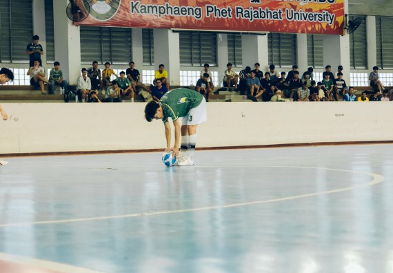 ภาพกิจกรรม  คณะวิทยาศาสตร์และเทคโนโลยี มหาวิทยาลัยราชภัฏกำแพงเพชร เจ้าภาพการแข่งขันกีฬามหาวิทยาลัยแห่งประเทศไทย ครั้งที่ 50 รอบคัดเลือก เขตภาคเหนือ ประเภทกีฬาฟุตซอล