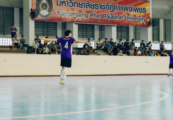 ภาพกิจกรรม  คณะวิทยาศาสตร์และเทคโนโลยี มหาวิทยาลัยราชภัฏกำแพงเพชร เจ้าภาพการแข่งขันกีฬามหาวิทยาลัยแห่งประเทศไทย ครั้งที่ 50 รอบคัดเลือก เขตภาคเหนือ ประเภทกีฬาฟุตซอล