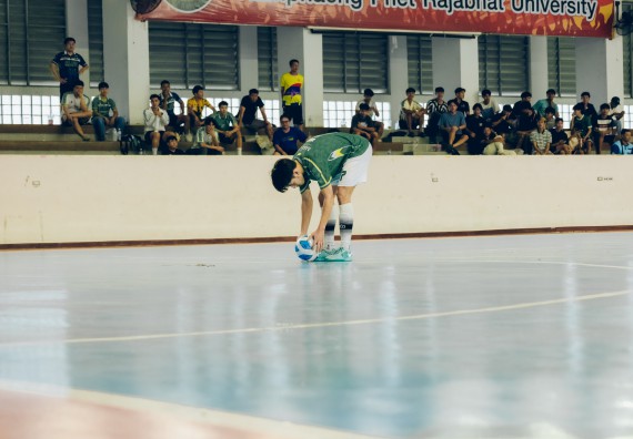 ภาพกิจกรรม  คณะวิทยาศาสตร์และเทคโนโลยี มหาวิทยาลัยราชภัฏกำแพงเพชร เจ้าภาพการแข่งขันกีฬามหาวิทยาลัยแห่งประเทศไทย ครั้งที่ 50 รอบคัดเลือก เขตภาคเหนือ ประเภทกีฬาฟุตซอล