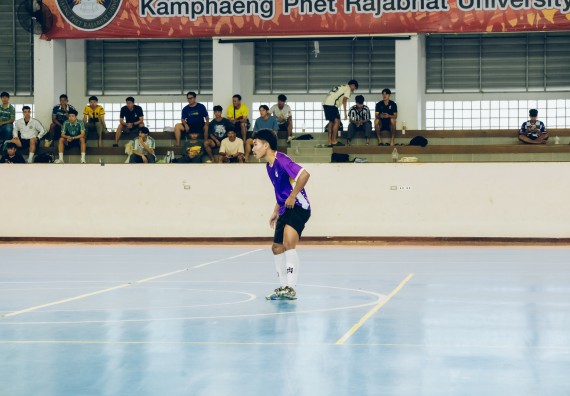 ภาพกิจกรรม  คณะวิทยาศาสตร์และเทคโนโลยี มหาวิทยาลัยราชภัฏกำแพงเพชร เจ้าภาพการแข่งขันกีฬามหาวิทยาลัยแห่งประเทศไทย ครั้งที่ 50 รอบคัดเลือก เขตภาคเหนือ ประเภทกีฬาฟุตซอล