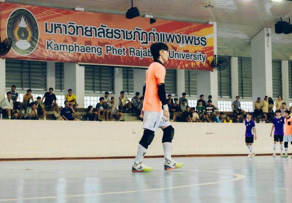 ภาพกิจกรรม  คณะวิทยาศาสตร์และเทคโนโลยี มหาวิทยาลัยราชภัฏกำแพงเพชร เจ้าภาพการแข่งขันกีฬามหาวิทยาลัยแห่งประเทศไทย ครั้งที่ 50 รอบคัดเลือก เขตภาคเหนือ ประเภทกีฬาฟุตซอล