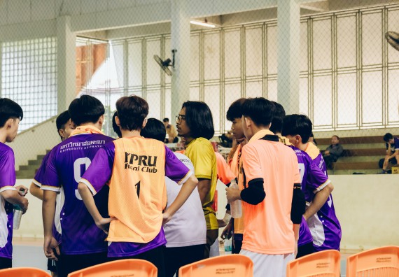 ภาพกิจกรรม  คณะวิทยาศาสตร์และเทคโนโลยี มหาวิทยาลัยราชภัฏกำแพงเพชร เจ้าภาพการแข่งขันกีฬามหาวิทยาลัยแห่งประเทศไทย ครั้งที่ 50 รอบคัดเลือก เขตภาคเหนือ ประเภทกีฬาฟุตซอล