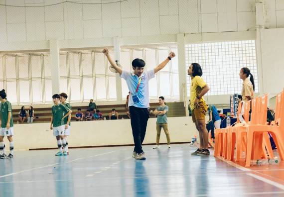ภาพกิจกรรม  คณะวิทยาศาสตร์และเทคโนโลยี มหาวิทยาลัยราชภัฏกำแพงเพชร เจ้าภาพการแข่งขันกีฬามหาวิทยาลัยแห่งประเทศไทย ครั้งที่ 50 รอบคัดเลือก เขตภาคเหนือ ประเภทกีฬาฟุตซอล