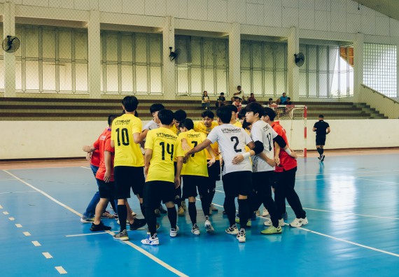 ภาพกิจกรรม  คณะวิทยาศาสตร์และเทคโนโลยี มหาวิทยาลัยราชภัฏกำแพงเพชร เจ้าภาพการแข่งขันกีฬามหาวิทยาลัยแห่งประเทศไทย ครั้งที่ 50 รอบคัดเลือก เขตภาคเหนือ ประเภทกีฬาฟุตซอล