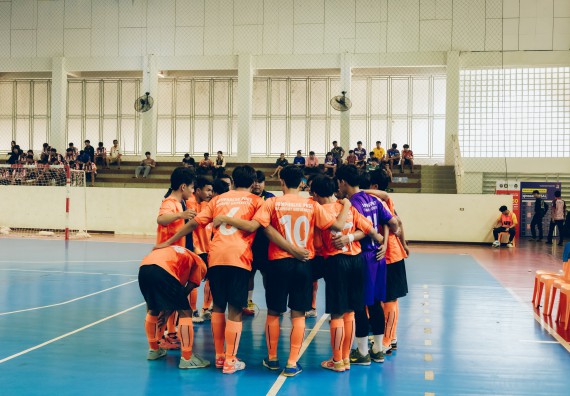 ภาพกิจกรรม  คณะวิทยาศาสตร์และเทคโนโลยี มหาวิทยาลัยราชภัฏกำแพงเพชร เจ้าภาพการแข่งขันกีฬามหาวิทยาลัยแห่งประเทศไทย ครั้งที่ 50 รอบคัดเลือก เขตภาคเหนือ ประเภทกีฬาฟุตซอล