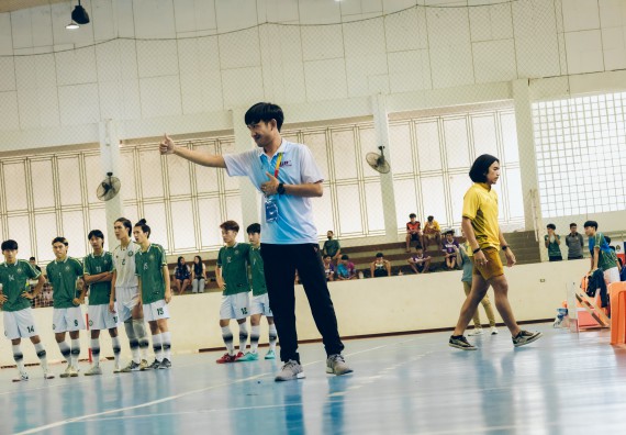 ภาพกิจกรรม  คณะวิทยาศาสตร์และเทคโนโลยี มหาวิทยาลัยราชภัฏกำแพงเพชร เจ้าภาพการแข่งขันกีฬามหาวิทยาลัยแห่งประเทศไทย ครั้งที่ 50 รอบคัดเลือก เขตภาคเหนือ ประเภทกีฬาฟุตซอล