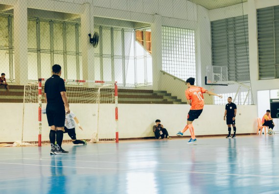 ภาพกิจกรรม  คณะวิทยาศาสตร์และเทคโนโลยี มหาวิทยาลัยราชภัฏกำแพงเพชร เจ้าภาพการแข่งขันกีฬามหาวิทยาลัยแห่งประเทศไทย ครั้งที่ 50 รอบคัดเลือก เขตภาคเหนือ ประเภทกีฬาฟุตซอล