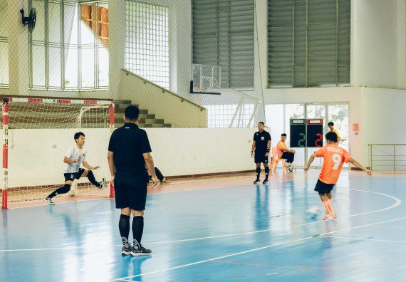 ภาพกิจกรรม  คณะวิทยาศาสตร์และเทคโนโลยี มหาวิทยาลัยราชภัฏกำแพงเพชร เจ้าภาพการแข่งขันกีฬามหาวิทยาลัยแห่งประเทศไทย ครั้งที่ 50 รอบคัดเลือก เขตภาคเหนือ ประเภทกีฬาฟุตซอล