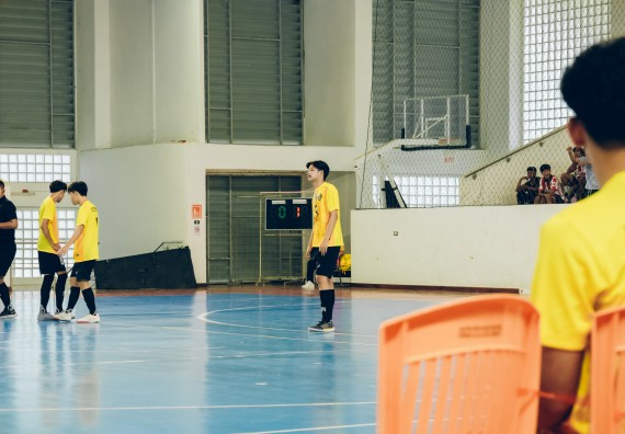 ภาพกิจกรรม  คณะวิทยาศาสตร์และเทคโนโลยี มหาวิทยาลัยราชภัฏกำแพงเพชร เจ้าภาพการแข่งขันกีฬามหาวิทยาลัยแห่งประเทศไทย ครั้งที่ 50 รอบคัดเลือก เขตภาคเหนือ ประเภทกีฬาฟุตซอล