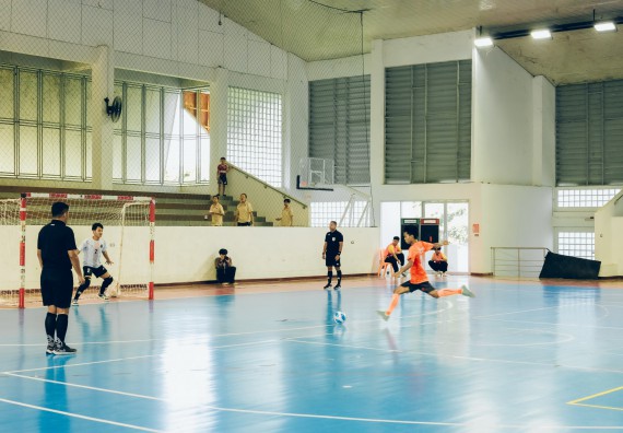 ภาพกิจกรรม  คณะวิทยาศาสตร์และเทคโนโลยี มหาวิทยาลัยราชภัฏกำแพงเพชร เจ้าภาพการแข่งขันกีฬามหาวิทยาลัยแห่งประเทศไทย ครั้งที่ 50 รอบคัดเลือก เขตภาคเหนือ ประเภทกีฬาฟุตซอล