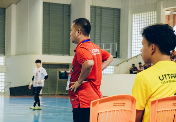 ภาพกิจกรรม  คณะวิทยาศาสตร์และเทคโนโลยี มหาวิทยาลัยราชภัฏกำแพงเพชร เจ้าภาพการแข่งขันกีฬามหาวิทยาลัยแห่งประเทศไทย ครั้งที่ 50 รอบคัดเลือก เขตภาคเหนือ ประเภทกีฬาฟุตซอล