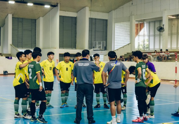 ภาพกิจกรรม  คณะวิทยาศาสตร์และเทคโนโลยี มหาวิทยาลัยราชภัฏกำแพงเพชร เจ้าภาพการแข่งขันกีฬามหาวิทยาลัยแห่งประเทศไทย ครั้งที่ 50 รอบคัดเลือก เขตภาคเหนือ ประเภทกีฬาฟุตซอล