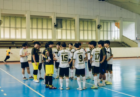 ภาพกิจกรรม  คณะวิทยาศาสตร์และเทคโนโลยี มหาวิทยาลัยราชภัฏกำแพงเพชร เจ้าภาพการแข่งขันกีฬามหาวิทยาลัยแห่งประเทศไทย ครั้งที่ 50 รอบคัดเลือก เขตภาคเหนือ ประเภทกีฬาฟุตซอล