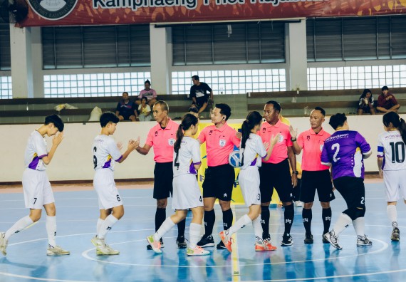 ภาพกิจกรรม  คณะวิทยาศาสตร์และเทคโนโลยี มหาวิทยาลัยราชภัฏกำแพงเพชร เจ้าภาพการแข่งขันกีฬามหาวิทยาลัยแห่งประเทศไทย ครั้งที่ 50 รอบคัดเลือก เขตภาคเหนือ ประเภทกีฬาฟุตซอล