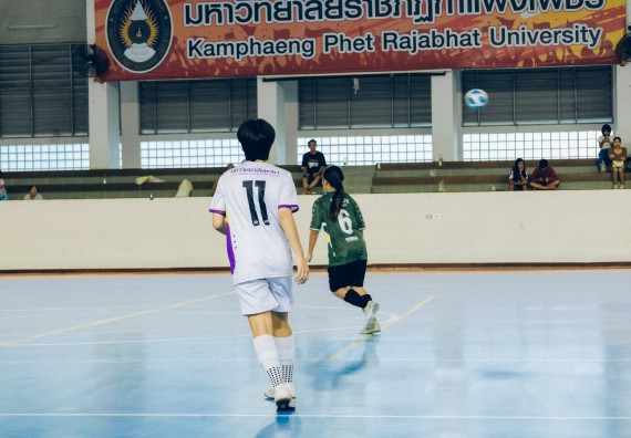 ภาพกิจกรรม  คณะวิทยาศาสตร์และเทคโนโลยี มหาวิทยาลัยราชภัฏกำแพงเพชร เจ้าภาพการแข่งขันกีฬามหาวิทยาลัยแห่งประเทศไทย ครั้งที่ 50 รอบคัดเลือก เขตภาคเหนือ ประเภทกีฬาฟุตซอล
