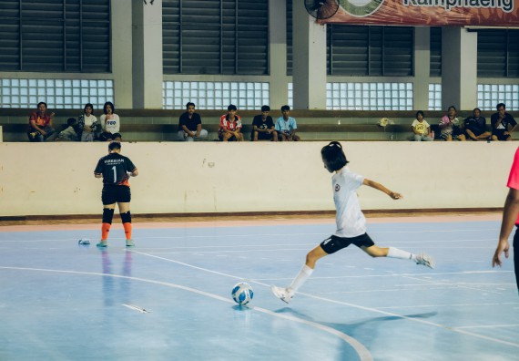 ภาพกิจกรรม  คณะวิทยาศาสตร์และเทคโนโลยี มหาวิทยาลัยราชภัฏกำแพงเพชร เจ้าภาพการแข่งขันกีฬามหาวิทยาลัยแห่งประเทศไทย ครั้งที่ 50 รอบคัดเลือก เขตภาคเหนือ ประเภทกีฬาฟุตซอล