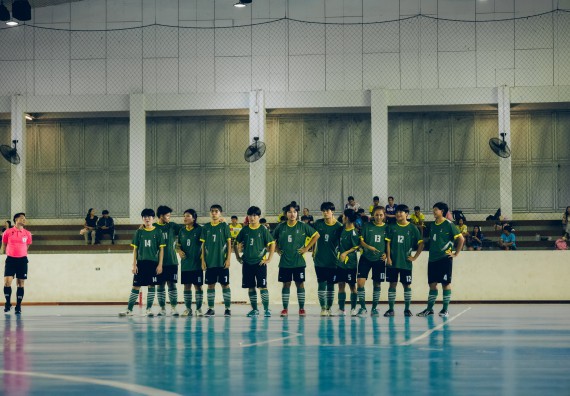 ภาพกิจกรรม  คณะวิทยาศาสตร์และเทคโนโลยี มหาวิทยาลัยราชภัฏกำแพงเพชร เจ้าภาพการแข่งขันกีฬามหาวิทยาลัยแห่งประเทศไทย ครั้งที่ 50 รอบคัดเลือก เขตภาคเหนือ ประเภทกีฬาฟุตซอล