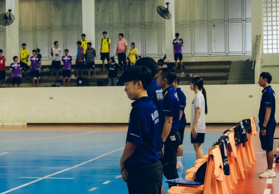 ภาพกิจกรรม  คณะวิทยาศาสตร์และเทคโนโลยี มหาวิทยาลัยราชภัฏกำแพงเพชร เจ้าภาพการแข่งขันกีฬามหาวิทยาลัยแห่งประเทศไทย ครั้งที่ 50 รอบคัดเลือก เขตภาคเหนือ ประเภทกีฬาฟุตซอล