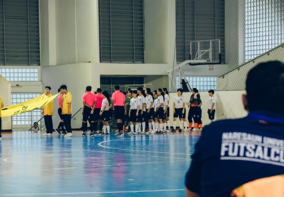 ภาพกิจกรรม  คณะวิทยาศาสตร์และเทคโนโลยี มหาวิทยาลัยราชภัฏกำแพงเพชร เจ้าภาพการแข่งขันกีฬามหาวิทยาลัยแห่งประเทศไทย ครั้งที่ 50 รอบคัดเลือก เขตภาคเหนือ ประเภทกีฬาฟุตซอล