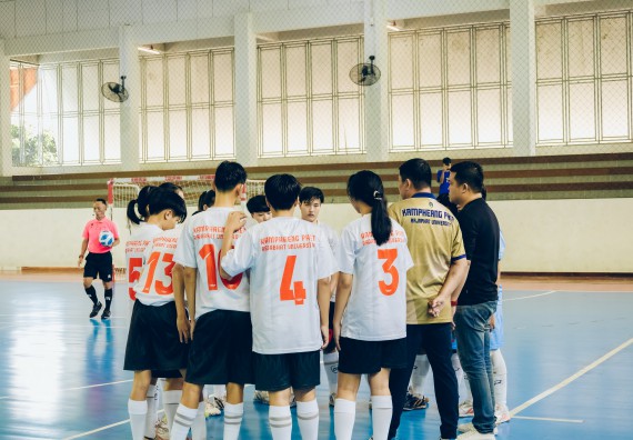 ภาพกิจกรรม  คณะวิทยาศาสตร์และเทคโนโลยี มหาวิทยาลัยราชภัฏกำแพงเพชร เจ้าภาพการแข่งขันกีฬามหาวิทยาลัยแห่งประเทศไทย ครั้งที่ 50 รอบคัดเลือก เขตภาคเหนือ ประเภทกีฬาฟุตซอล