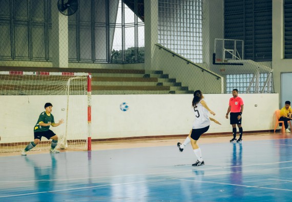 ภาพกิจกรรม  คณะวิทยาศาสตร์และเทคโนโลยี มหาวิทยาลัยราชภัฏกำแพงเพชร เจ้าภาพการแข่งขันกีฬามหาวิทยาลัยแห่งประเทศไทย ครั้งที่ 50 รอบคัดเลือก เขตภาคเหนือ ประเภทกีฬาฟุตซอล