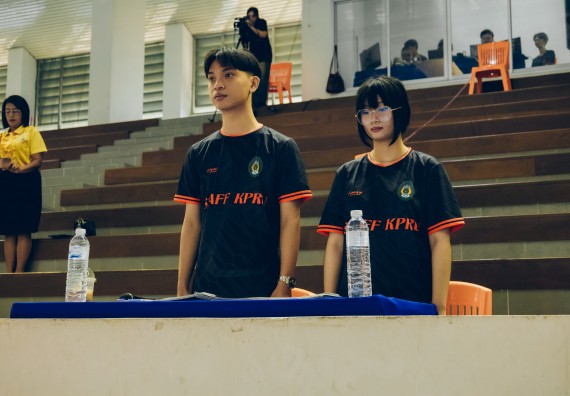 ภาพกิจกรรม  คณะวิทยาศาสตร์และเทคโนโลยี มหาวิทยาลัยราชภัฏกำแพงเพชร เจ้าภาพการแข่งขันกีฬามหาวิทยาลัยแห่งประเทศไทย ครั้งที่ 50 รอบคัดเลือก เขตภาคเหนือ ประเภทกีฬาฟุตซอล